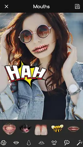Play Funny Faces Camera as an online game Funny Faces Camera with UptoPlay