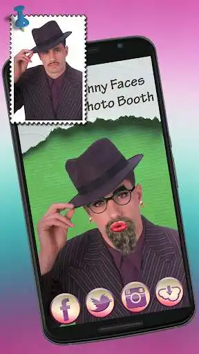 Play Funny Faces Photo Booth  and enjoy Funny Faces Photo Booth with UptoPlay