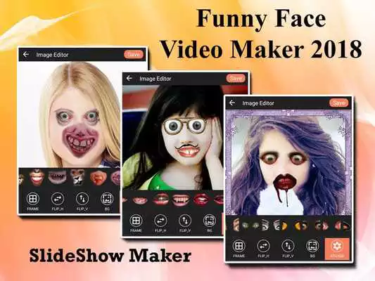Play FunnyFace Video Maker  Funny Video SlideshowMaker