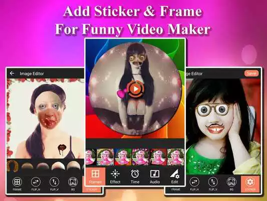 Play FunnyFace Video Maker  Funny Video SlideshowMaker