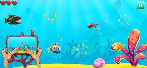 Play Funny Fish as an online game Funny Fish with UptoPlay