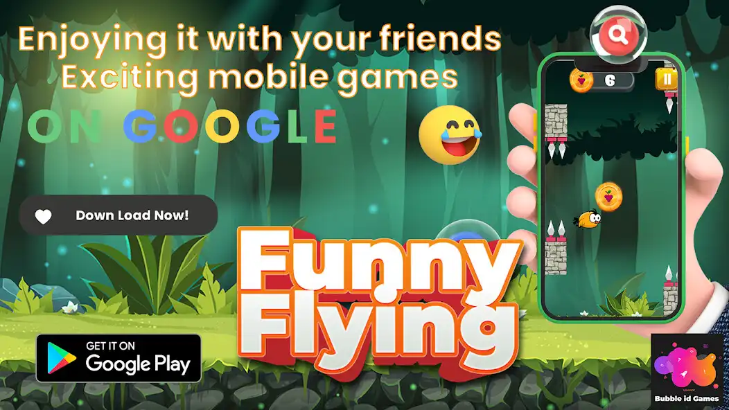 Play Funny Flying as an online game Funny Flying with UptoPlay