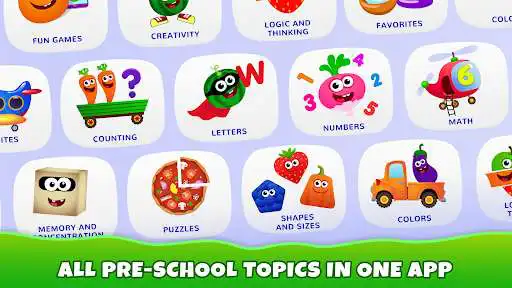 Play Funny Food Kids Learning Games  and enjoy Funny Food Kids Learning Games with UptoPlay
