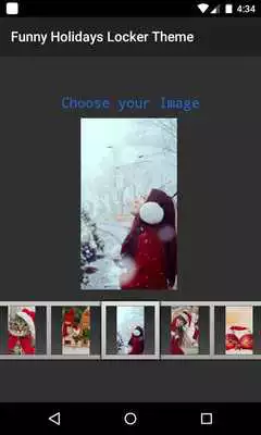 Play Funny Holidays 3D Locker Theme