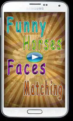 Play Funny Horses Faces Matching