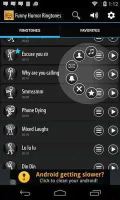 Play Funny Humor Ringtones