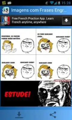 Play Funny Images in Portuguese