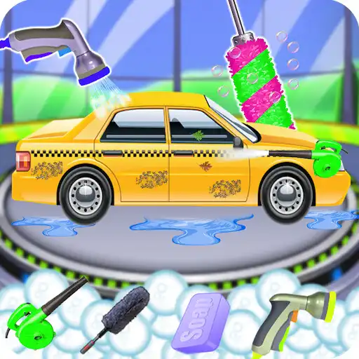 Play Funny Kids Car Auto Wash Game APK