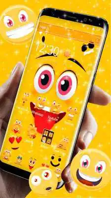 Play Funny Laugh emoji Face Theme