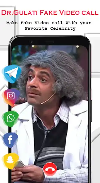 Play Funny Man Fake Video Call Prank as an online game Funny Man Fake Video Call Prank with UptoPlay