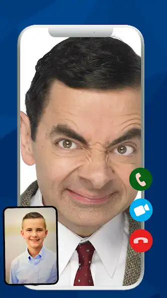 Play Funny Man Fake Video Call as an online game Funny Man Fake Video Call with UptoPlay