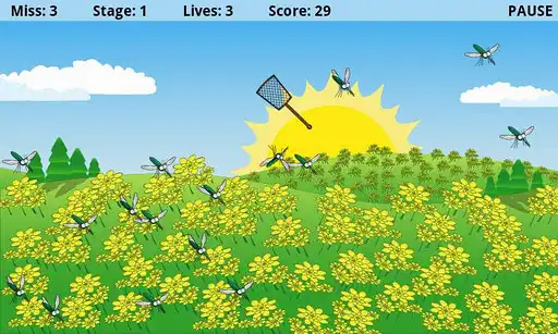 Play Funny Mosquito Smasher as an online game Funny Mosquito Smasher with UptoPlay