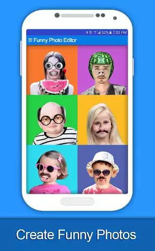 Play APK Funny Photo Editor  and enjoy Funny Photo Editor with UptoPlay com.superim.funnyphotoeditor