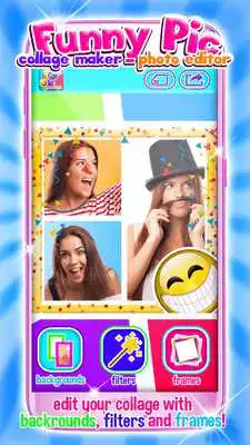 Play Funny Pic Collage Maker - Photo Editor