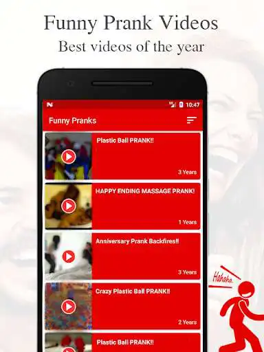 Play APK Funny Prank Videos 2020  and enjoy Funny Prank Videos 2020 with UptoPlay com.crossappers.pranksapp