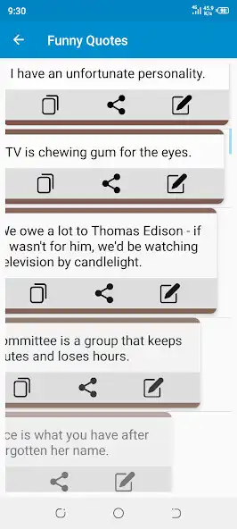 Play Funny Quotes App as an online game Funny Quotes App with UptoPlay