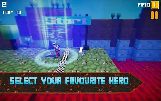 Play Funny Running: Craft your favourite hero!