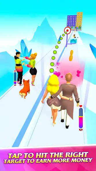 Play Funny Running Game: Bestie as an online game Funny Running Game: Bestie with UptoPlay