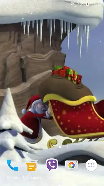 Play Funny Santa 3D Live Wallpaper as an online game Funny Santa 3D Live Wallpaper with UptoPlay