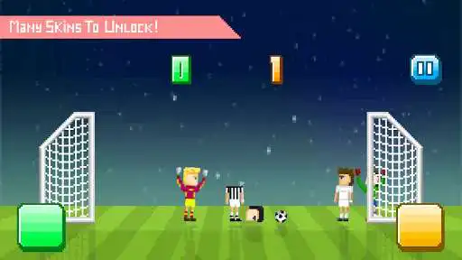 Play Funny Soccer - 2 Player Games as an online game Funny Soccer - 2 Player Games with UptoPlay
