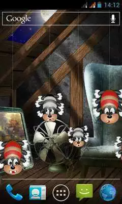 Play Funny spiders Live Wallpaper