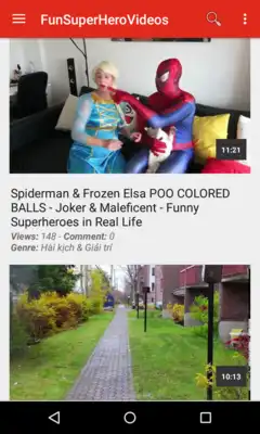 Play Funny Superhero Videos - In Real Life Play Funny Superhero Videos - In Real Life