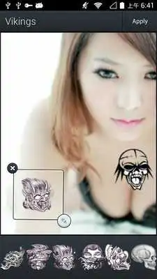 Play Funny Tattoo Design