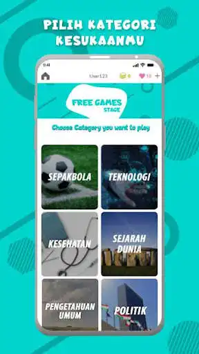 Play Funnytime - Kuis Pengetahuan Berhadiah as an online game Funnytime - Kuis Pengetahuan Berhadiah with UptoPlay