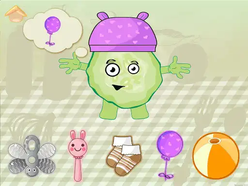 Play Funny Veggies! Kids games for girls, boys, babies as an online game Funny Veggies! Kids games for girls, boys, babies with UptoPlay