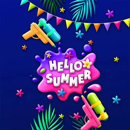 Play Funny Water Gun - Wallpaper APK