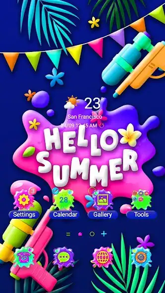 Play Funny Water Gun - Wallpaper  and enjoy Funny Water Gun - Wallpaper with UptoPlay