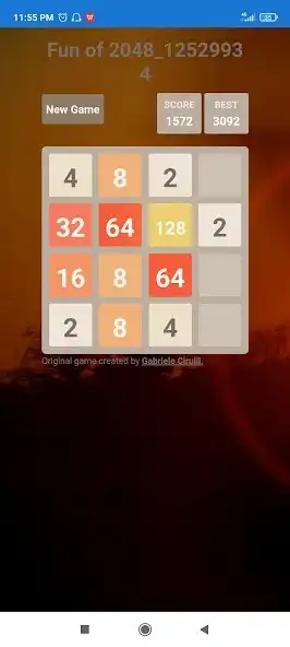 Play Fun of 2048 as an online game Fun of 2048 with UptoPlay