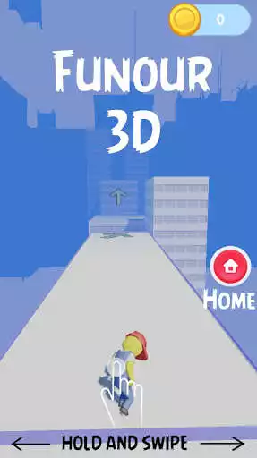 Play Funour - 3D Run Racing Game as an online game Funour - 3D Run Racing Game with UptoPlay