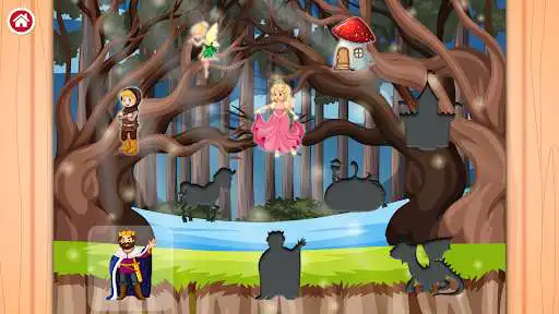 Play Fun shadow puzzle game for 2+ as an online game Fun shadow puzzle game for 2+ with UptoPlay