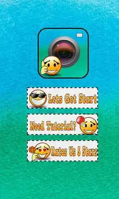 Play FunSmiley Camera Sticker 2015
