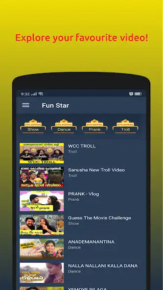 Play Fun Star - Comedy Videos as an online game Fun Star - Comedy Videos with UptoPlay