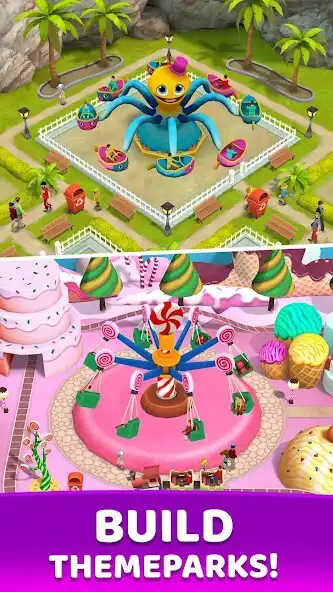 Play Funtown: Build Theme Parks  Play Match 3 Games as an online game Funtown: Build Theme Parks  Play Match 3 Games with UptoPlay