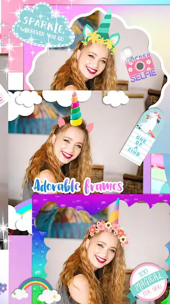 Play Fun Unicorn Photo Editor as an online game Fun Unicorn Photo Editor with UptoPlay