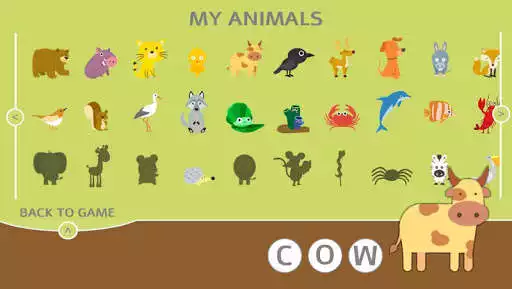 Play Fun Words - Animals as an online game Fun Words - Animals with UptoPlay