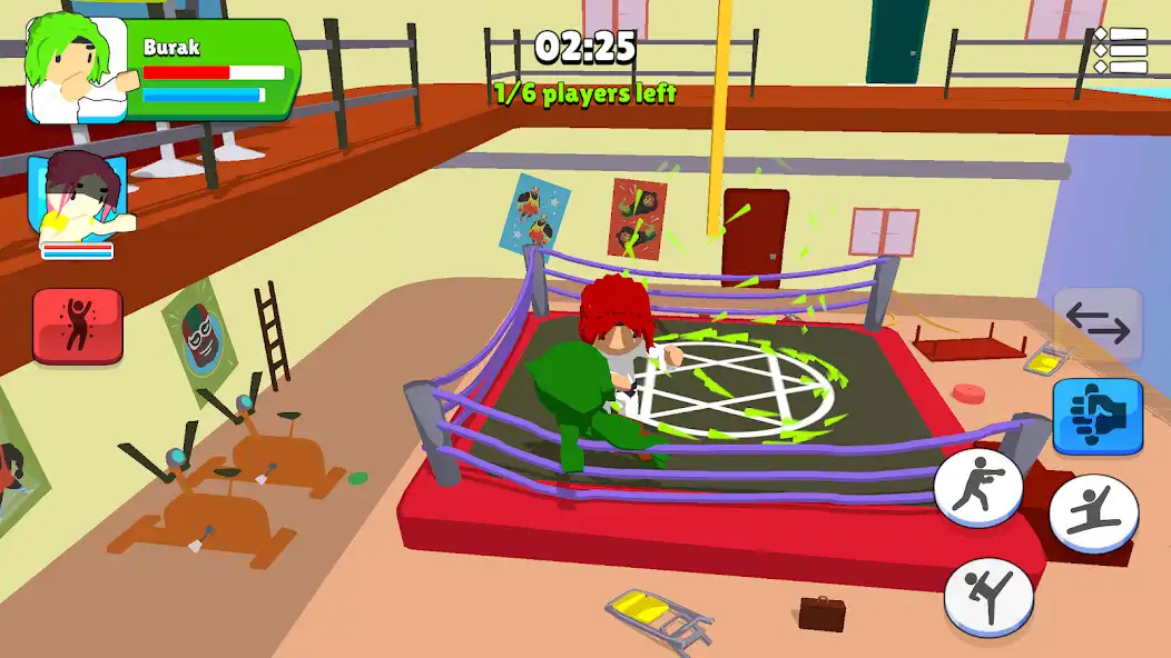 Play Fun Wrestling as an online game Fun Wrestling with UptoPlay
