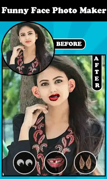 Play Funy Face Photo Maker as an online game Funy Face Photo Maker with UptoPlay