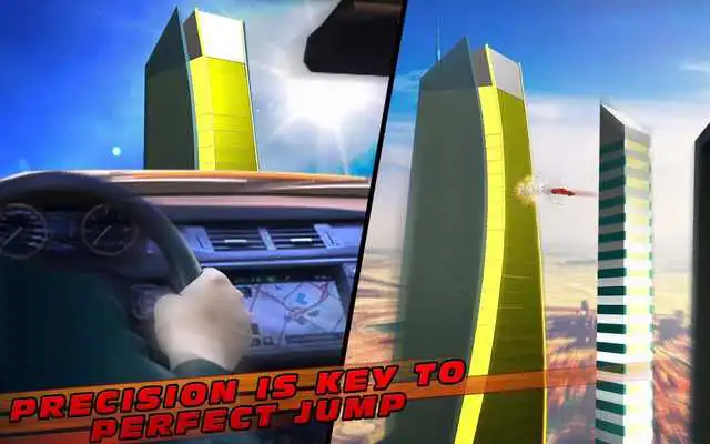 Play Furious Car Roof Jumping Stunts