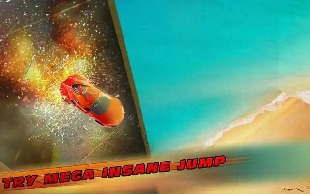 Play Furious Car Roof Jumping Stunts