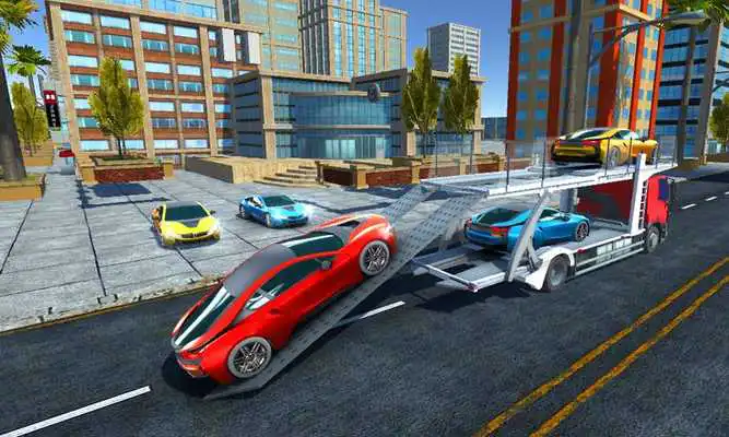 Play Furious Car Transport Truck