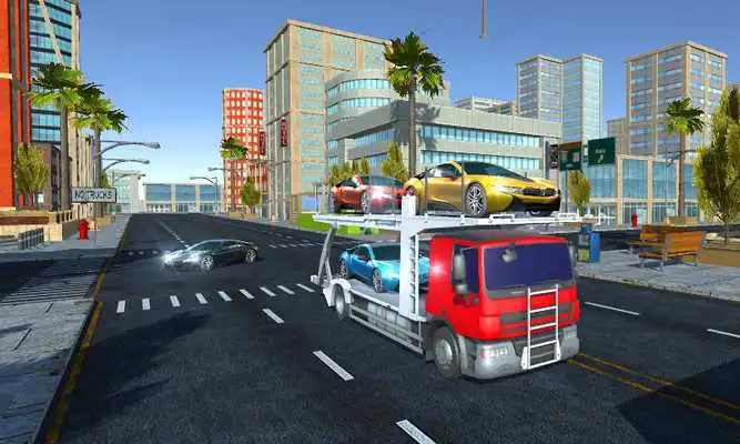 Play Furious Car Transport Truck