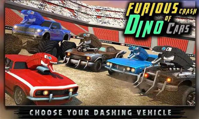 Play Furious Crash of Dino Cars