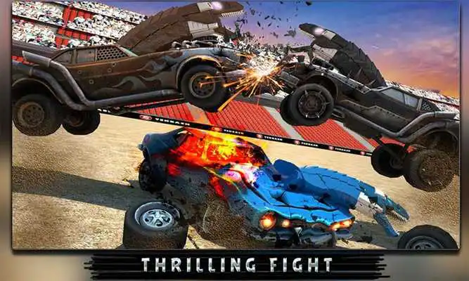 Play Furious Crash of Dino Cars