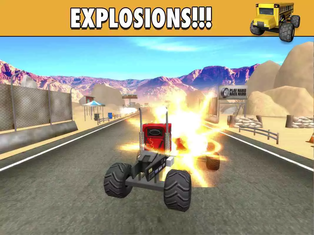 Play Furious Monster Trucks Racing