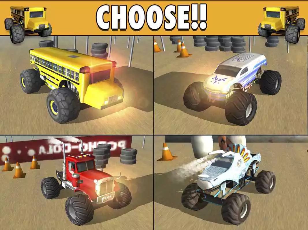 Play Furious Monster Trucks Racing