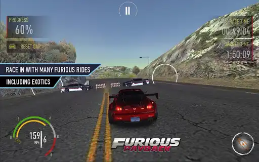 Play Furious Payback Racing as an online game Furious Payback Racing with UptoPlay